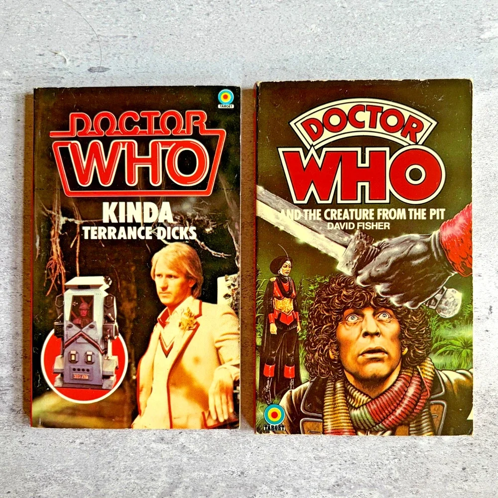 Doctor Who Target Books Lot Kinda Creature From The Pit PB 1981 1983 BBC